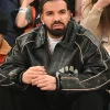 Drake Knicks Game Avirex Leather Jacket