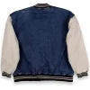 Elijah J. Roberts TV Series A Different World 2026 Jalen Denim Varsity Jacket Back View