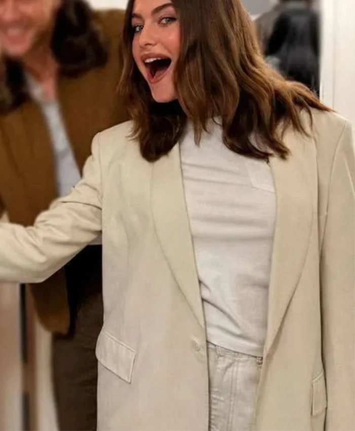 Ella Bright The Today Show 2026 Beige Cotton Blazer On Sale