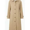 Emma Movie Onwards and Sideways 2026 Laura Linney Beige Cotton Coat