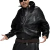 FAT JOE Set Of Keys Video Black Leather Jacket