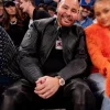 Fat Joe NY Knicks Game Ring Night Leather Jacket