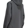 Liverpool football-inspired hooded jacket with long sleeves and elastic cuffs