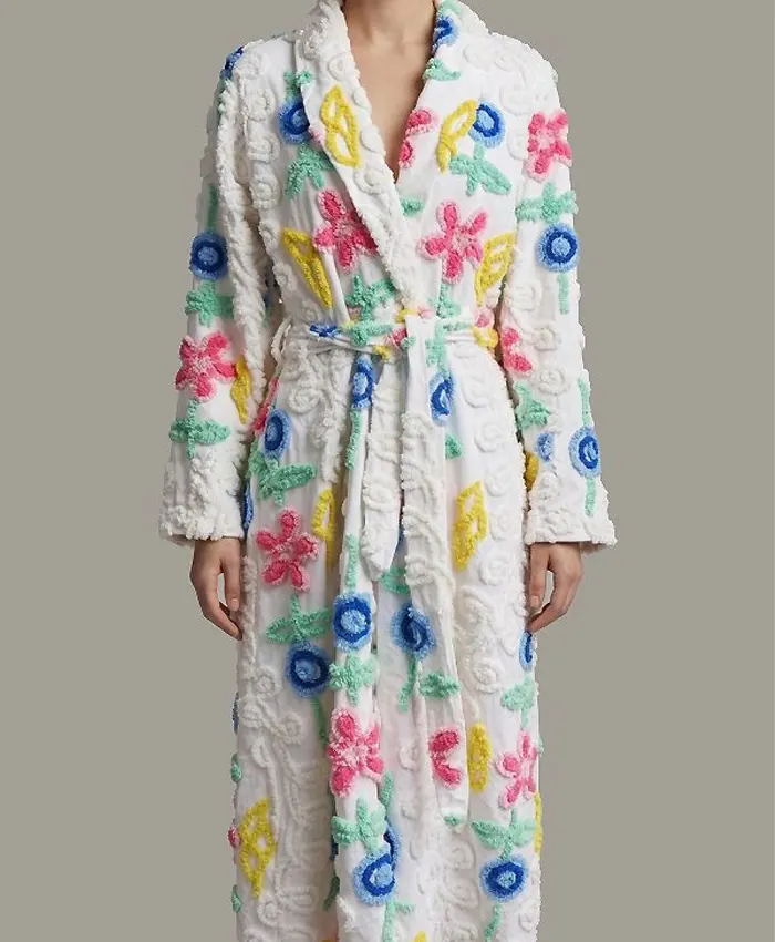 Fran Drescher The Nanny Floral Robe - Image 2