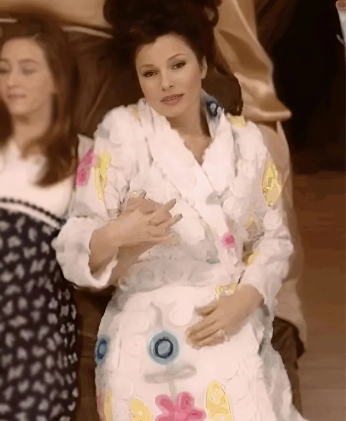Fran Drescher The Nanny Floral Robe