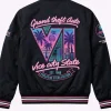 GTA VI Vice City State Black Bomber Jacket