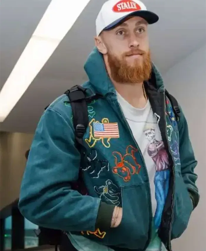George Kittle 2026 San Francisco 49ers Hooded Jacket