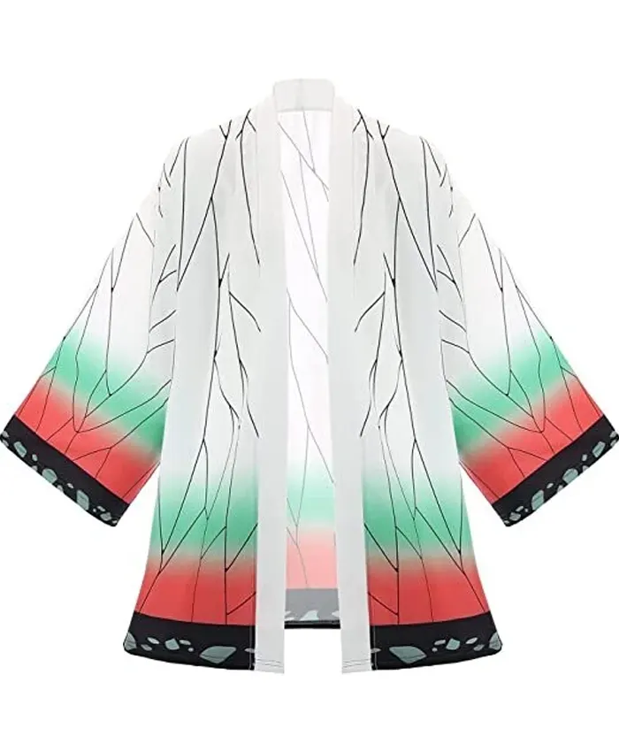 Get Now Shinobu Kocho Demon Slayer Robes Cosplay Coat Jacket for Sale