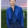 Glen Powell TV Series Chad Powers S02 Premiere Russ Holliday Blue Blazer