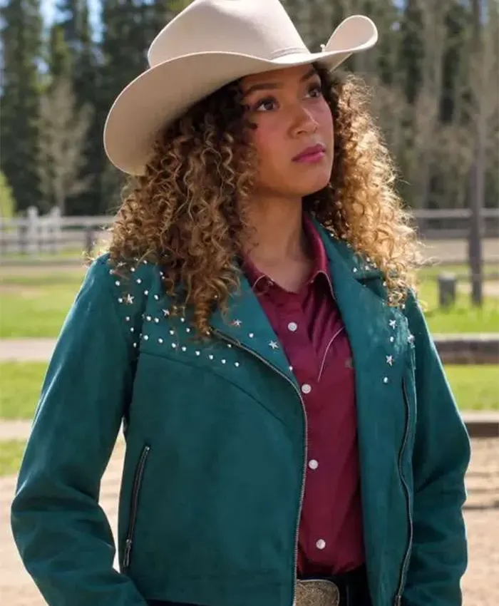 Heartland S20 Kamaia Fairburn Studded Fringe Jacket