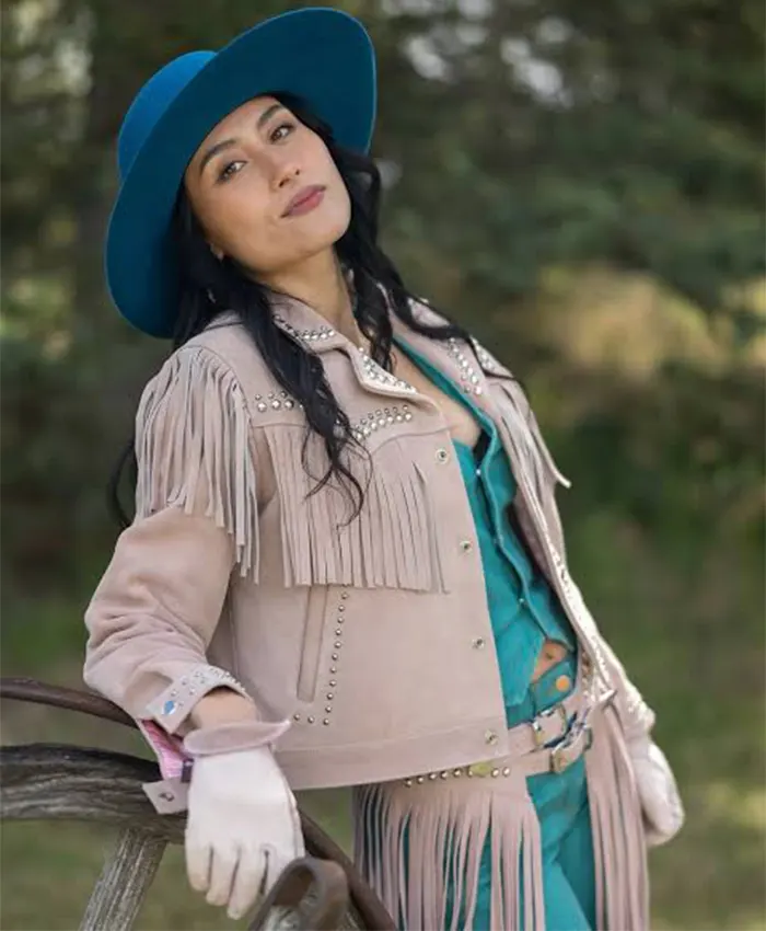 Heartland S20 Winn Becker Suede Fringe Jacket