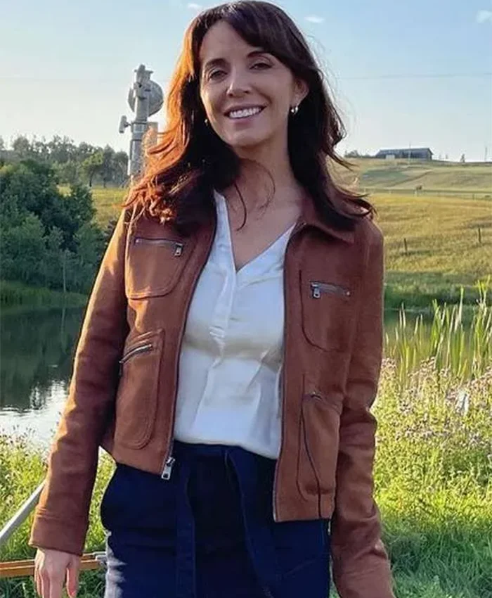 Heartland Samantha Louise Fleming Brown Jacket