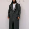 Hugo Ekitike Balenciaga Paris SS27 Show Long Coat