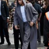 Hugo Ekitike Balenciaga Paris SS27 Show Trench Coat