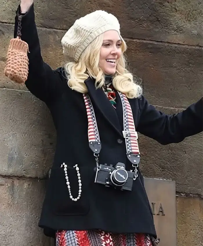 I Play Rocky AnnaSophia Robb Black Coat
