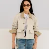Inde Navarrette Paris Fashion Week Canvas Jacket