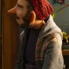 Jake Johnson Movie Wildwood 2026 Grey Hooded Wool Jacket