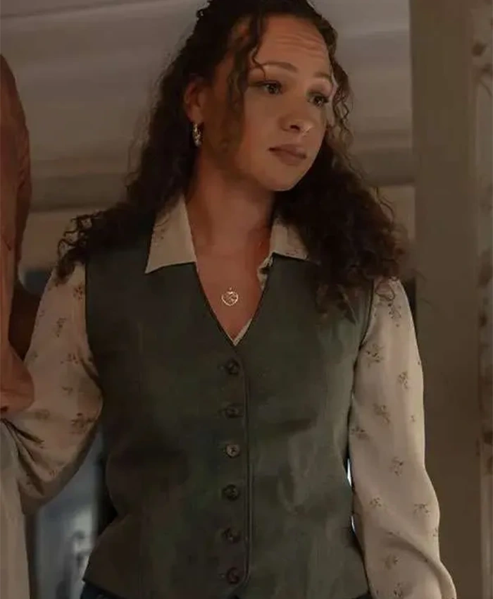 Jasmine Cephas Jones TV Series Lanterns 2026 Bernadette Stewart Green Vest Front