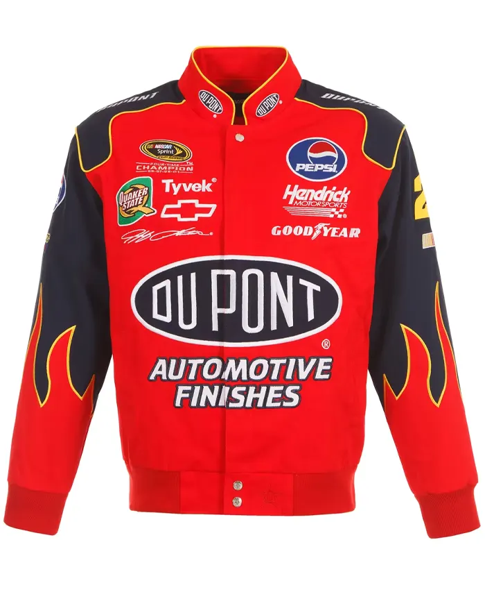 Jeff-Gordon-JH-Design-DuPont-Red-Twill-Uniform-Jacket