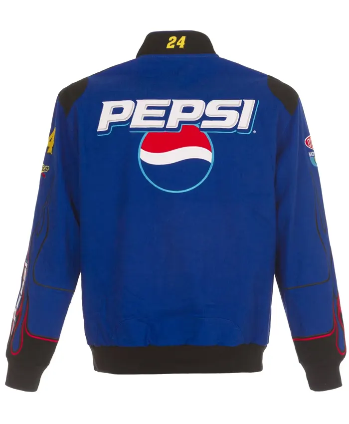 Jeff-Gordon-JH-Design-Pepsi-Logo-Twill-Uniform-Royal-Blue-Jacket-Back