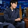 Jimin The Tonight Show Blue Jackat