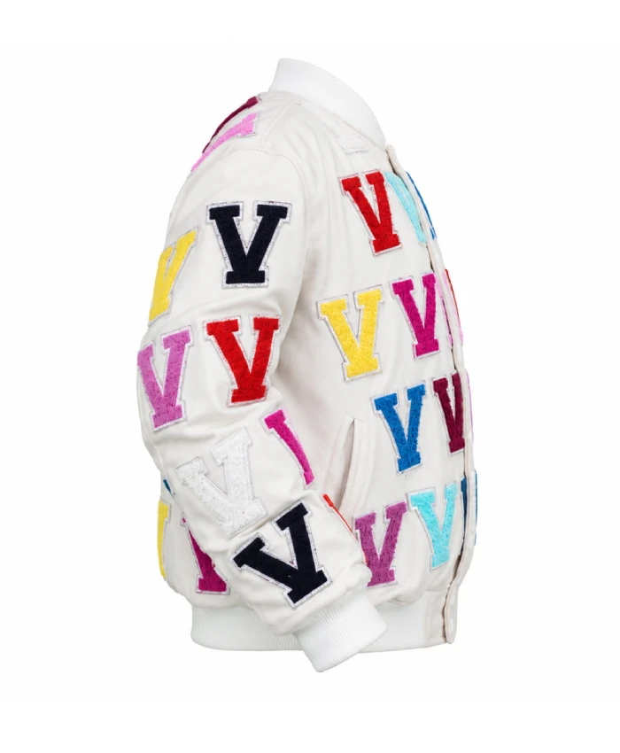 Jimmy Fallon Immortal varsity jacket with a bold, sporty design