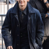 Joe Locke Milan Fashion Week 2026 Blue Denim Coat Front
