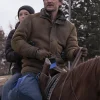 Joel Miller TV Series The Last of Us 2026 Pedro Pascal Brown Leather Jacket