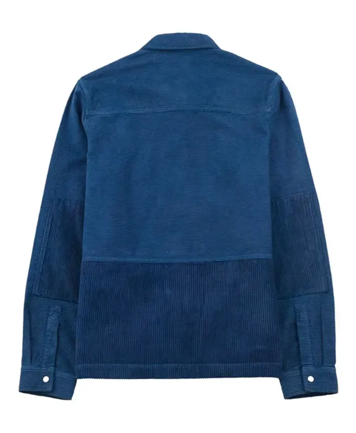 Johnny Warren TV Series War 2026 Archie Renaux Blue Corduroy Jacket Back View