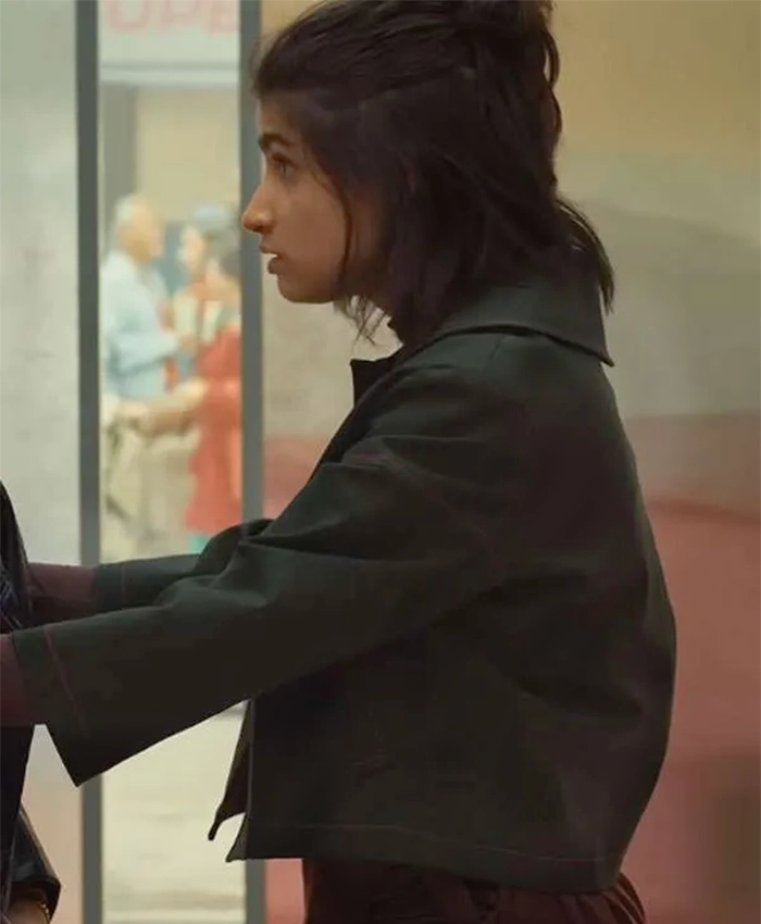 Josie Movie Klara and the Sun 2026 Mia Tharia Black Cotton Jacket