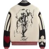 KITH x Batman Joker Wyona Beige cardigan For Men and Women
