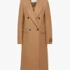 Karina Regis TV Series Crew Girl 2026 Tan Wool Coat On Sale