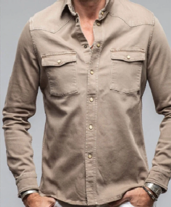 Kayce Dutton TV Series Marshals 2026 Luke Grimes Brown Cotton Jacket