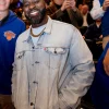 Kazeem Famuyide Madison Square Garden 2026 Light Blue Denim Trucker Jacket