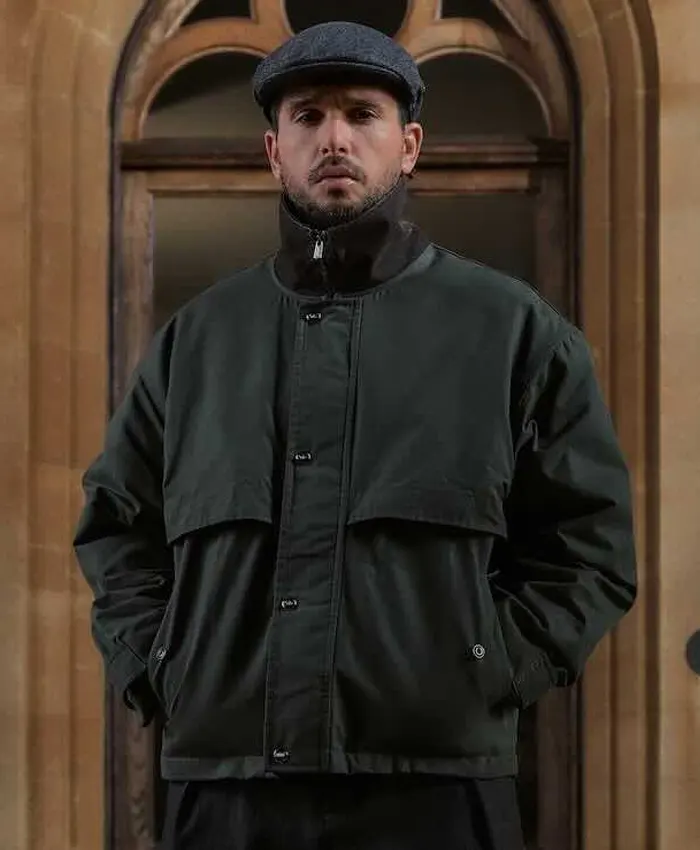 Kit Harington for Kith Winter 2026 Campaign Waxed Cotton Utility Jacket For Sale
