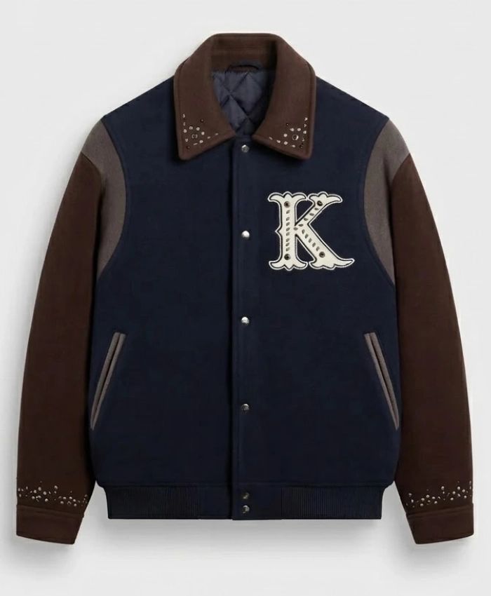 Kith Melton Studded Varsity Jacket