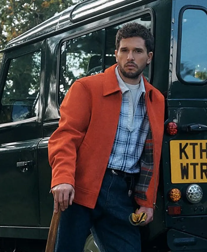 Kith x Kit Harington Winter 2026 Orange Jacket