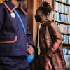 Kojey Radical London Fashion Week 2026 Brown Passport Print Coat