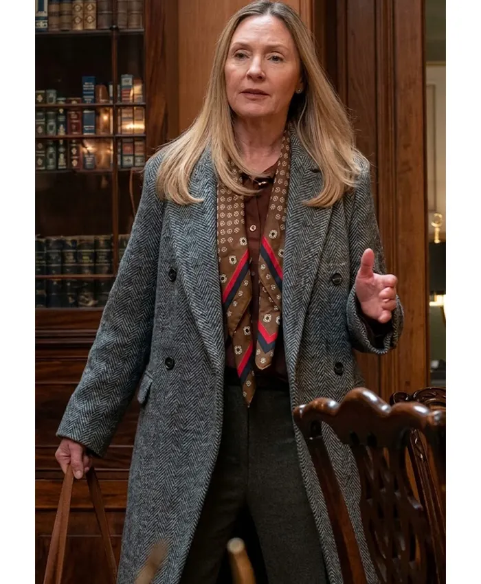 Line of Fire S01 Jane Hollingsworth Tweed Coat