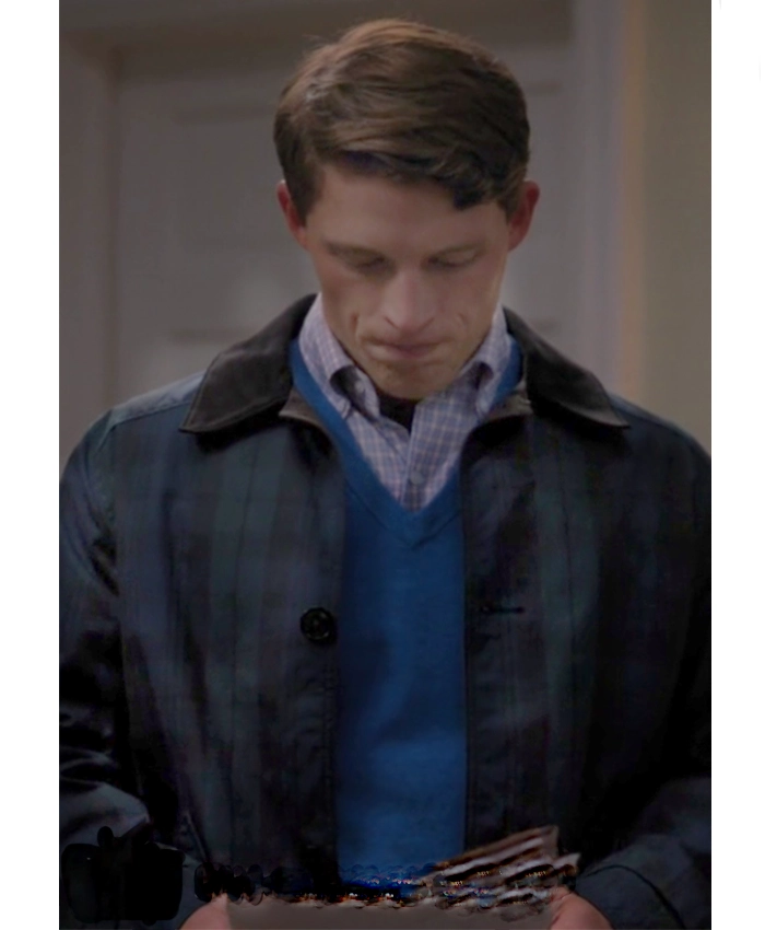 Line of Fire S01 Russ Hollingsworth Plaid Jacket