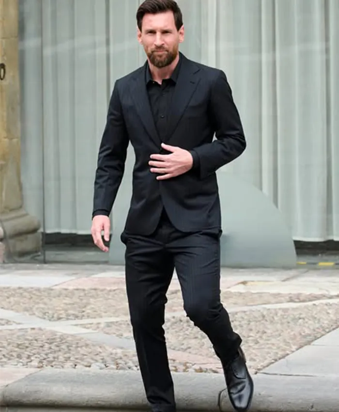 Lionel Messi Arrived at Princess of Asturias Awards ceremony Oviedo Spain 2026 Black Suit