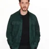 London-Photocall-Andrew-Koji-Green-Suede-Jacket