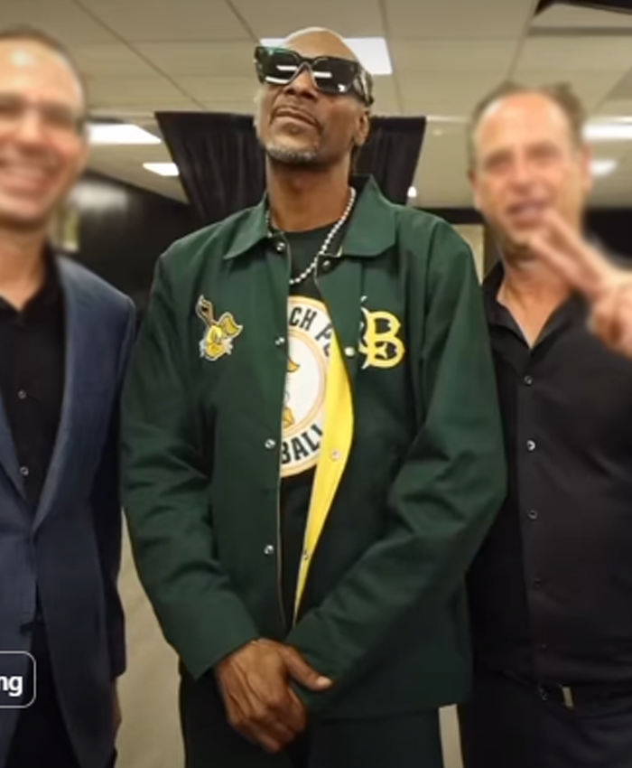 Los Angeles Memorial Coliseum Snoop Dogg Green Jacket