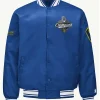 MLB-Milwaukee-Brewers-World-Series-Champions-2026-Navy-Blue-Embroidered-Satin-Varsity-Jacket-front-view
