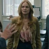 Madison Hargensen TV Series Carrie 2026 Heather Graham Brown Suede Jacket