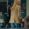 Madison Hargensen TV Series Carrie 2026 Heather Graham Brown Suede Jacket Back