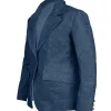Maeve Harrigan TV Series MobLand 2026 Helen Mirren Blue Denim Blazer Side