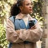 Maleah Joi Moon TV Series A Different World 2026 Deborah Wayne Shyla Coat Front