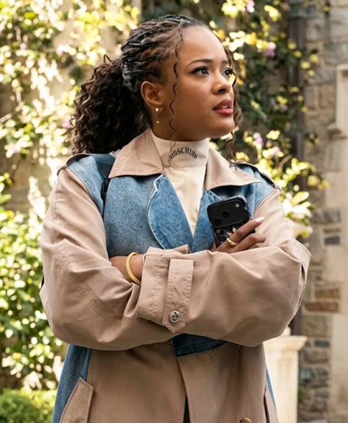 Maleah Joi Moon TV Series A Different World 2026 Deborah Wayne Shyla Coat Front