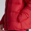 Manchester United Football Club EQT Down Adidas Red Puffer Hooded Coat